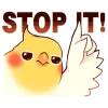 👎 Эмодзи «Coca Bird» для Telegram