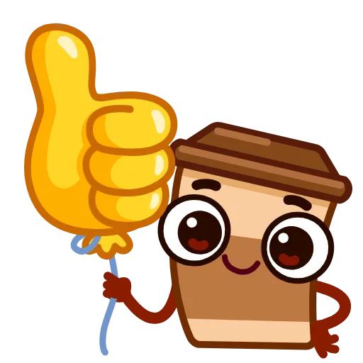 🤩 Эмодзи «Стаканчик Кофе» для Telegram