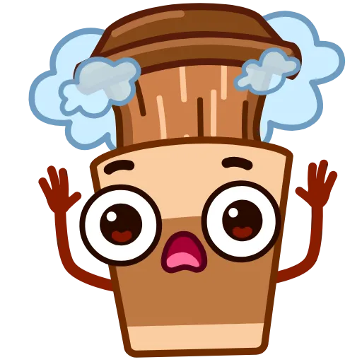 🤩 Эмодзи «Стаканчик Кофе» для Telegram