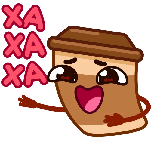 🤩 Эмодзи «Стаканчик Кофе» для Telegram