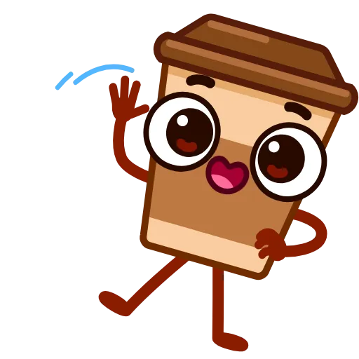 Эмодзи Стаканчик Кофе для Telegram — скачать