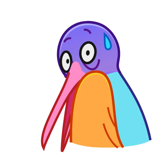 😨 Эмодзи «Colibri» для Telegram