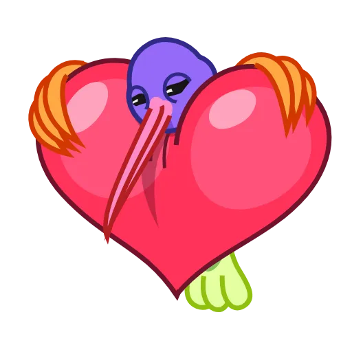 ❤ Эмодзи «Colibri» для Telegram