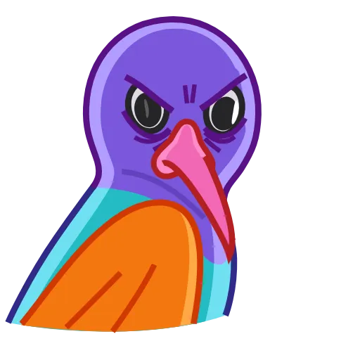 👿 Эмодзи «Colibri» для Telegram