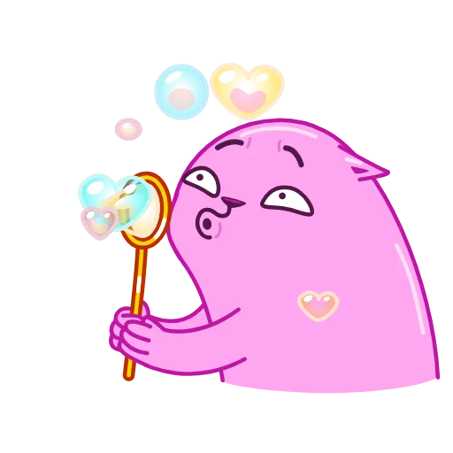 😘 Эмодзи «Colored Cats» для Telegram
