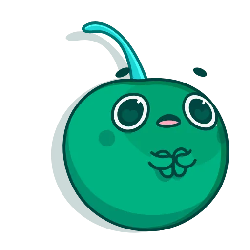 😨 Эмодзи «Colored Cherry Emoji» для Telegram