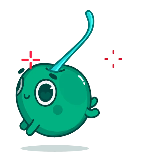 🏃‍♂️ Эмодзи «Colored Cherry Emoji» для Telegram