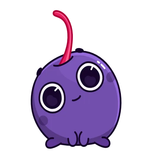 😉 Эмодзи «Colored Cherry Emoji» для Telegram