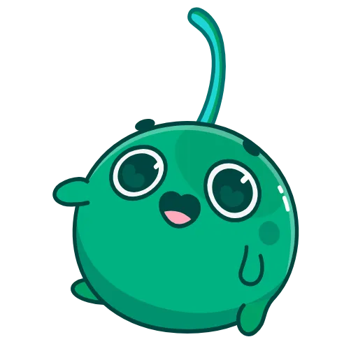 👋 Эмодзи «Colored Cherry Emoji» для Telegram