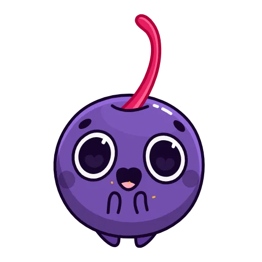 👏 Эмодзи «Colored Cherry Emoji» для Telegram