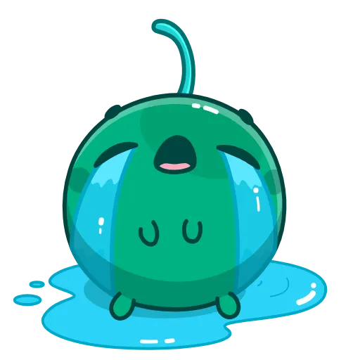 😭 Эмодзи «Colored Cherry Emoji» для Telegram