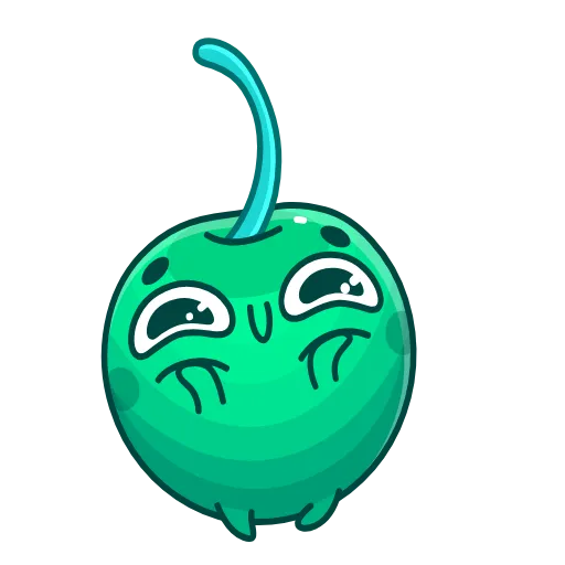 ☺️ Эмодзи «Colored Cherry Emoji» для Telegram
