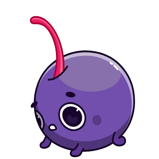🤢 Эмодзи «Colored Cherry Emoji» для Telegram