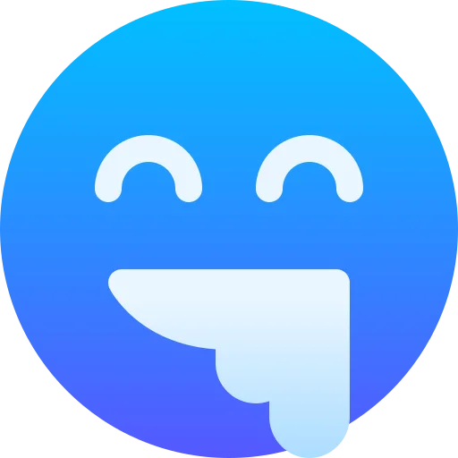 🤤 Стикер «Colourful Smiles» для Telegram