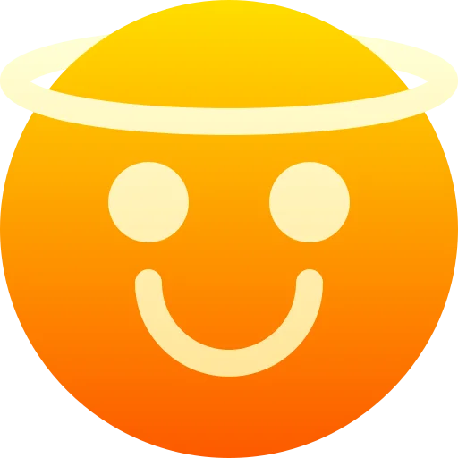 😇 Стикер «Colourful Smiles» для Telegram