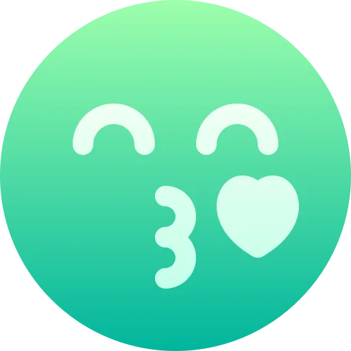 😘 Стикер «Colourful Smiles» для Telegram