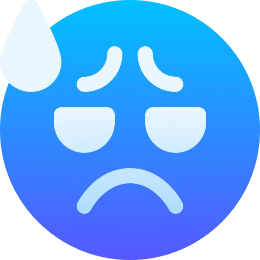 😓 Стикер «Colourful Smiles» для Telegram