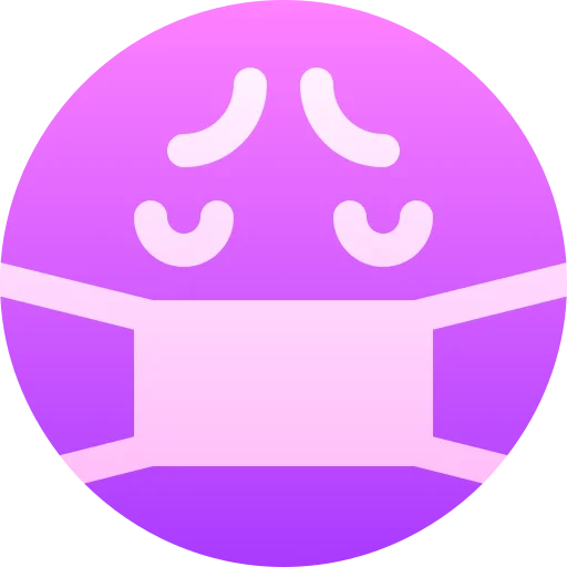 😷 Стикер «Colourful Smiles» для Telegram