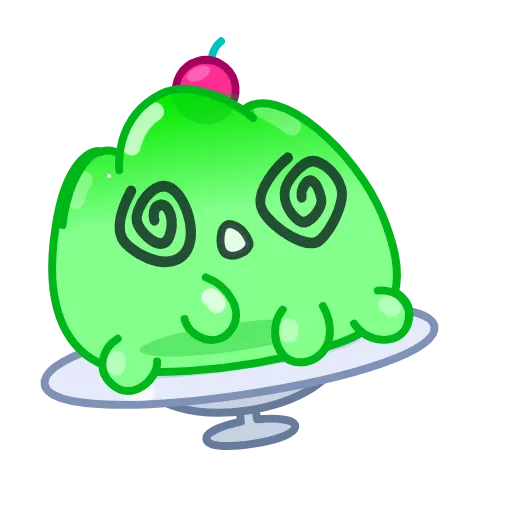 😵‍💫 Эмодзи «🌈 Colorful Jelly - разноцветные желешки» для Telegram