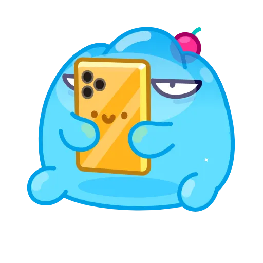 😨 Эмодзи «🌈 Colorful Jelly - разноцветные желешки» для Telegram