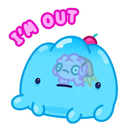 🤯 Эмодзи «🌈 Colorful Jelly - разноцветные желешки» для Telegram