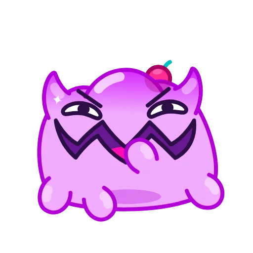 😈 Эмодзи «🌈 Colorful Jelly - разноцветные желешки» для Telegram