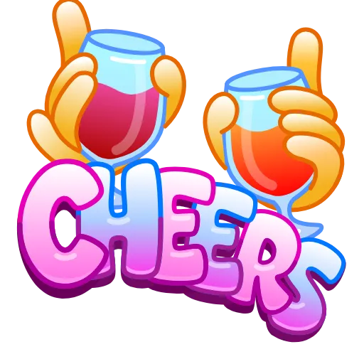🥂 Эмодзи «Colorful Messages» для Telegram
