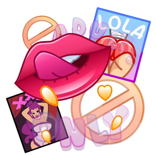 🔞 Эмодзи «Colorful Messages» для Telegram