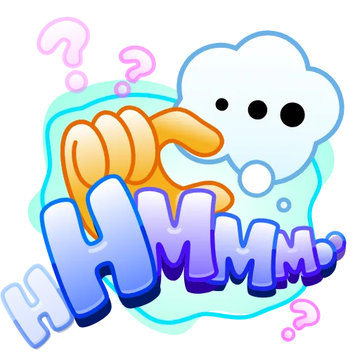 🤔 Эмодзи «Colorful Messages» для Telegram