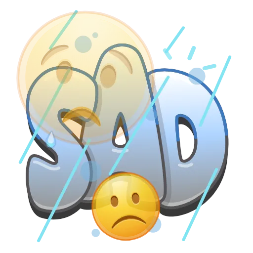😭 Эмодзи «Colorful Messages» для Telegram