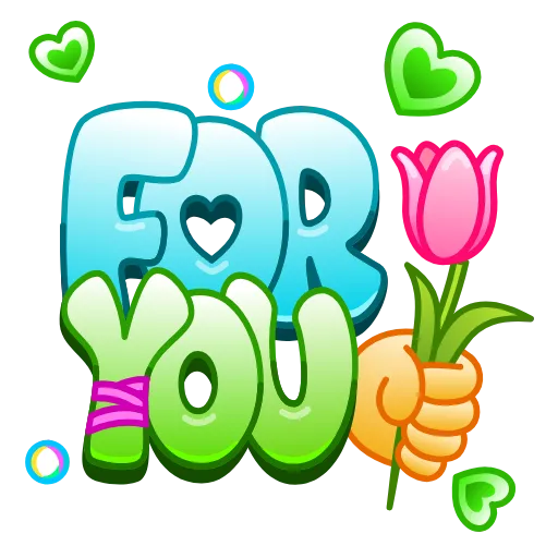🌹 Эмодзи «Colorful Messages» для Telegram