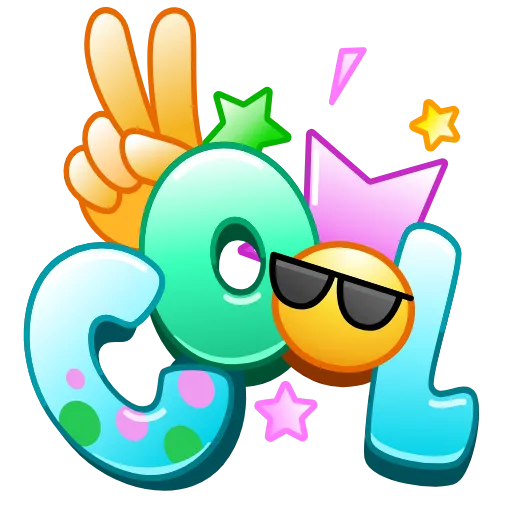 😎 Эмодзи «Colorful Messages» для Telegram