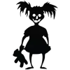🤩 Эмодзи «Black Color» для Telegram
