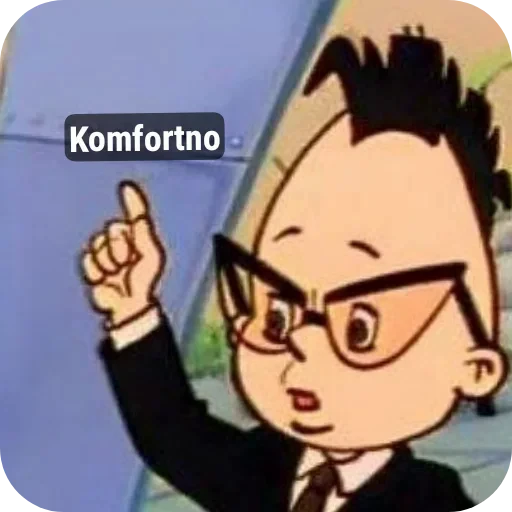 👄 Стикер «Comfort+» для Telegram