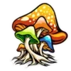 🍄 Эмодзи «Magic Mushroom» для Telegram