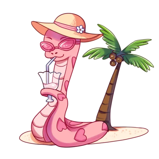 🐍 Стикер «New year Rabbit» для Telegram
