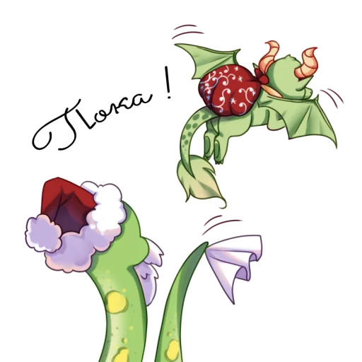 🐍 Стикер «New year Rabbit» для Telegram