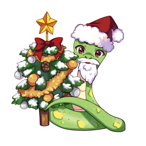 🎄 Стикер «New year Rabbit» для Telegram