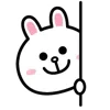 😳 Эмодзи «Cony Bunny Emoji» для Telegram