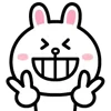 ✌ Эмодзи «Cony Bunny Emoji» для Telegram