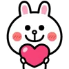 😘 Эмодзи «Cony Bunny Emoji» для Telegram