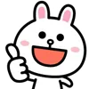 👍 Эмодзи «Cony Bunny Emoji» для Telegram