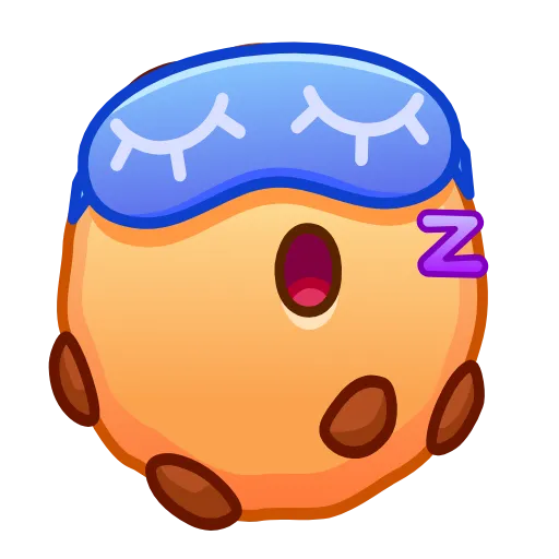 😴 Эмодзи «Cookie Emoji» для Telegram