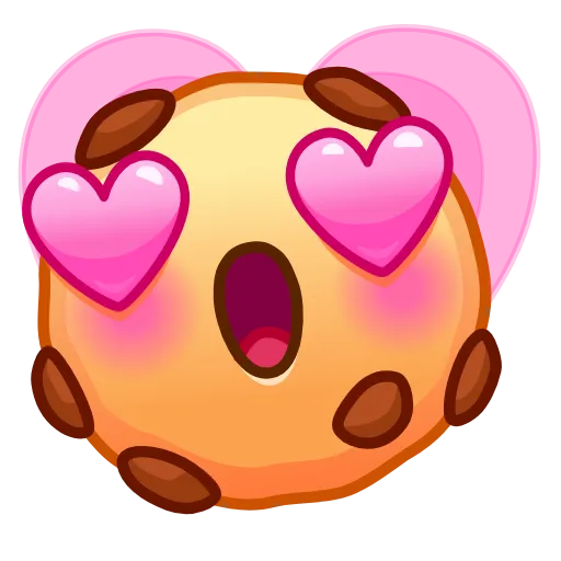 😍 Эмодзи «Cookie Emoji» для Telegram