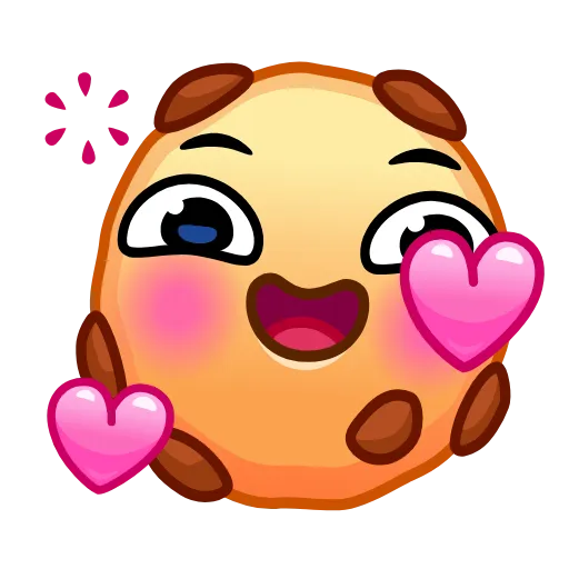 🥰 Эмодзи «Cookie Emoji» для Telegram
