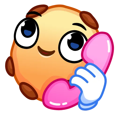 📞 Эмодзи «Cookie Emoji» для Telegram