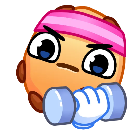 🏋️‍♀️ Эмодзи «Cookie Emoji» для Telegram