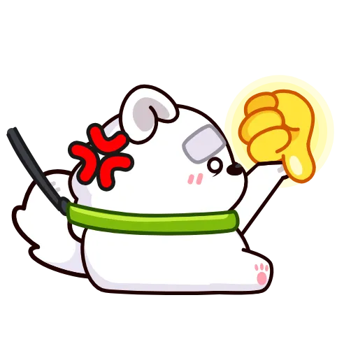🤩 Эмодзи «Пёс Кукис» для Telegram