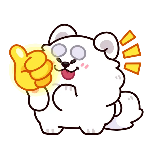 🤩 Эмодзи «Пёс Кукис» для Telegram