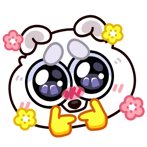🤩 Эмодзи «Пёс Кукис» для Telegram